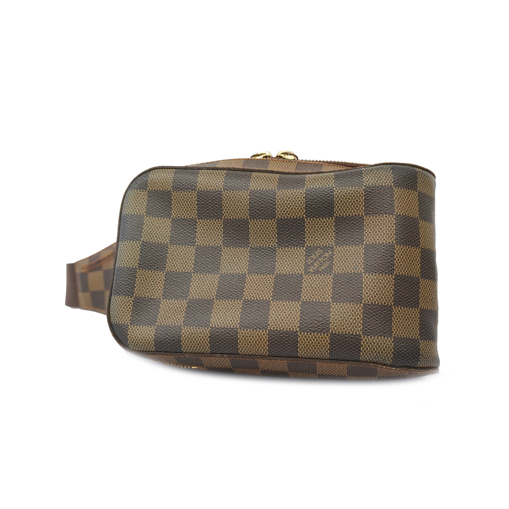 Auth Louis Vuitton Damier Geronimos N51994 Men,Women,Unisex Fanny Pack,Sling Bag